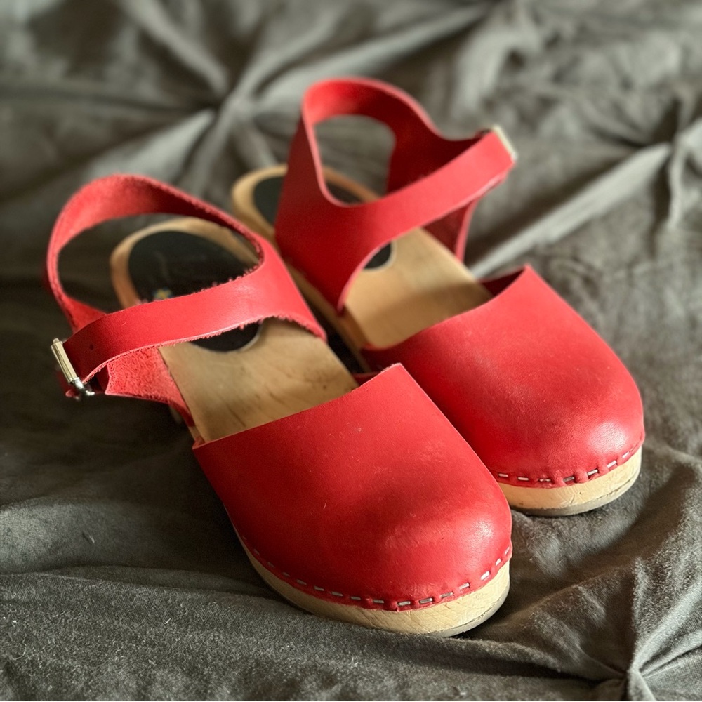 Lotta From Stockholm Red Clogs